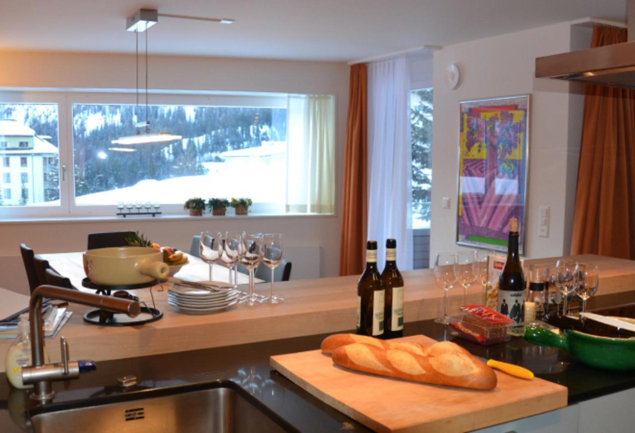 Apartmán Chesa Kristella Arosa Exteriér fotografie